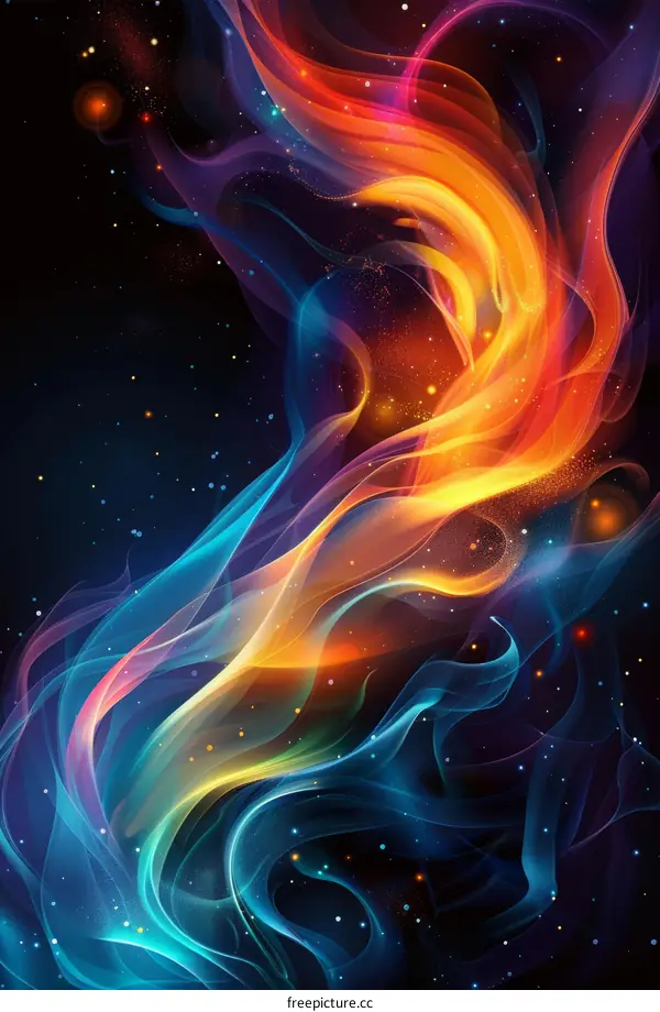 Blazing Fire and Stars