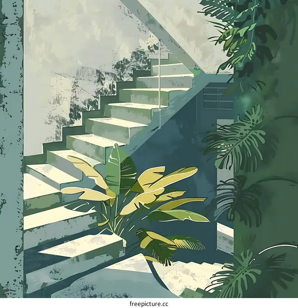 Stairway to Green Paradise