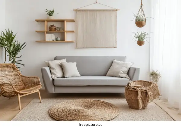 Modern Minimalist Living Room Interior Design