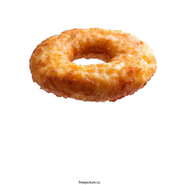 [Transparent Background PNG]A delicious-looking donut on a white background