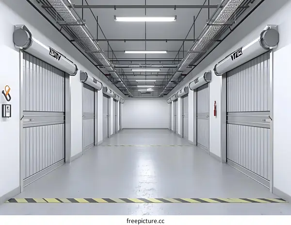 Modern Industrial Garage Doors Interior Design