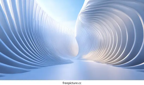 Abstract Architectural Design Interior