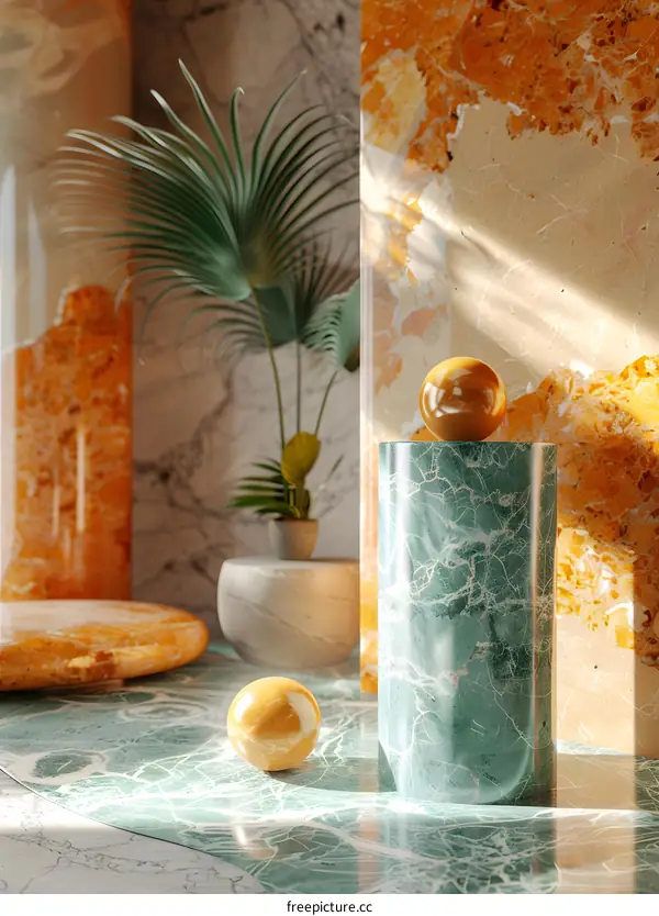 Abstract Marble Geometry