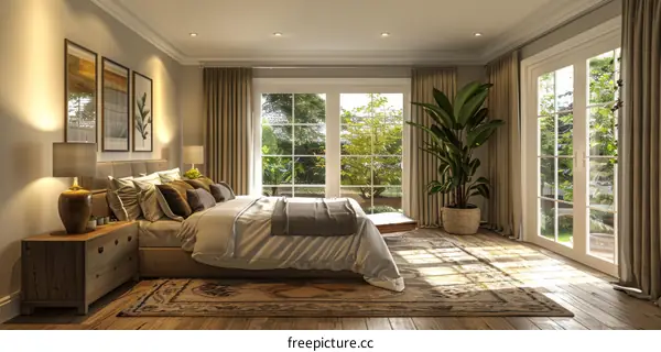 Elegant Modern Bedroom Interior Design