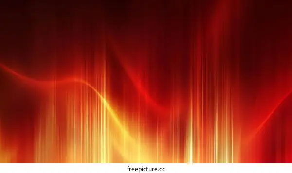 Abstract Fiery Light Energy Background Design