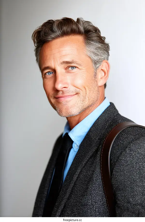 Businessman Portrait with Casual Elegance