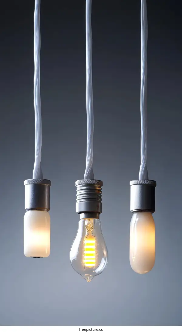Innovative LED Light Bulbs in a Modern Style