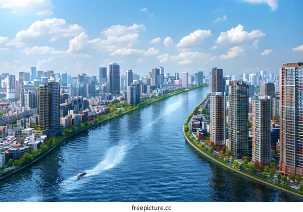 City River Scenery