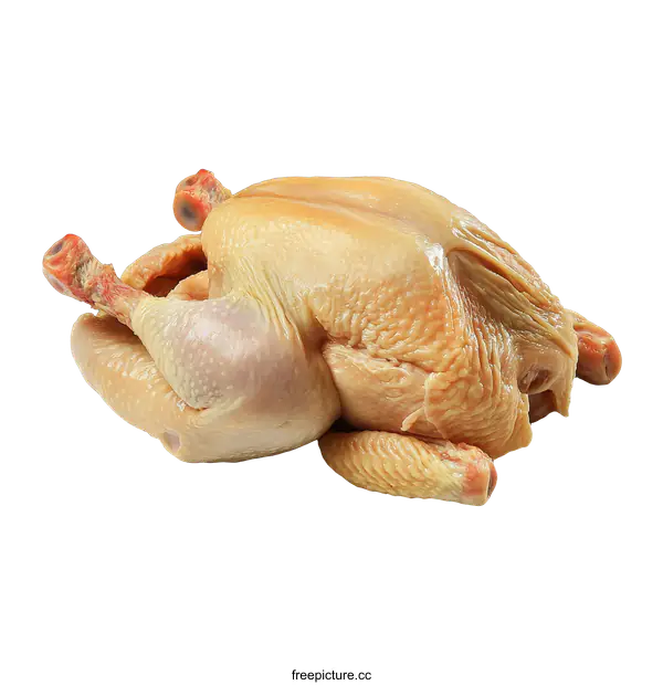 [Transparent Background PNG]Raw Chicken Whole Food