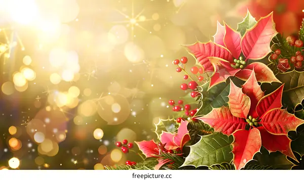 Christmas poinsettia
