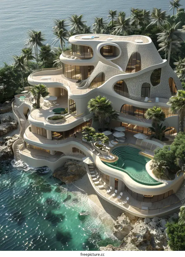 Luxury Seaside Coastal Beach Mansion