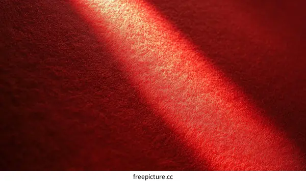 Red Surface Texture with Light and Shadow