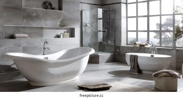 Modern Elegant Luxury Bathroom