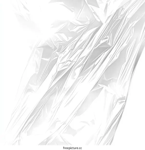 Abstract Wrinkled Plastic Wrap Texture