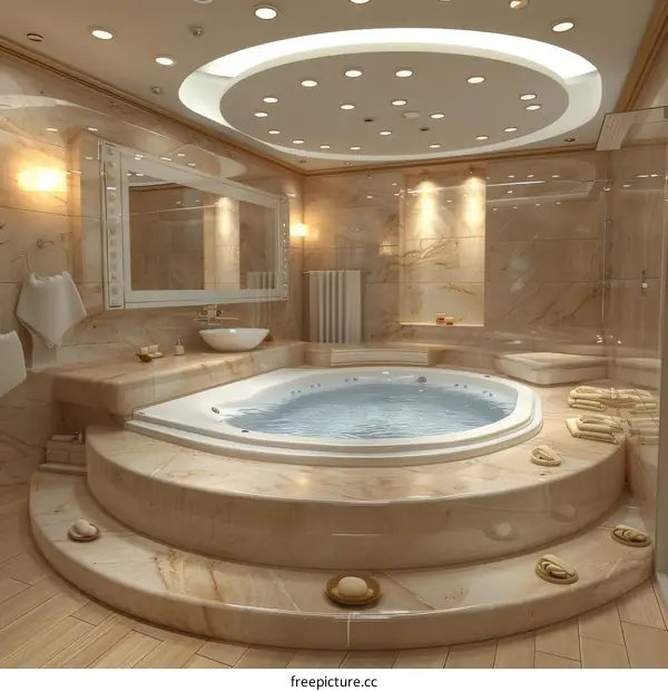 Luxury Modern Spa Bathroom Design