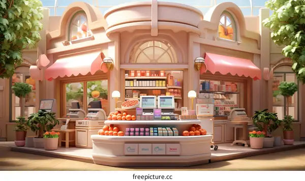 Small Grocery Store Interior