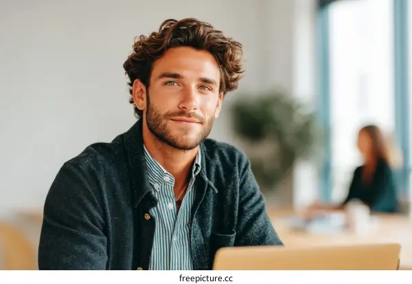 Portrait of a Caucasian Businessman