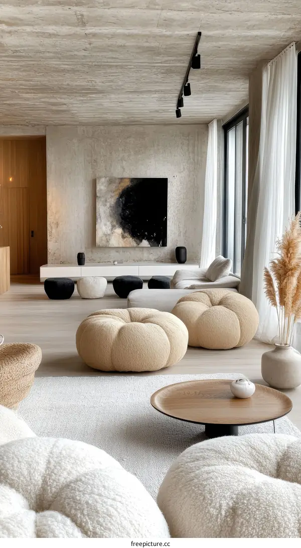 Modern Minimalist Living Room Interior Design
