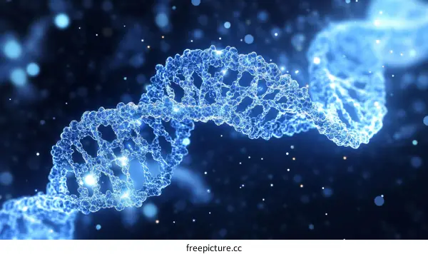 DNA Double Helix Structure Illustration