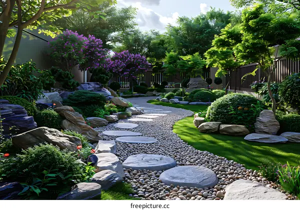 Landscape design效果图