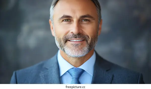 Portrait of a Confident Businessman