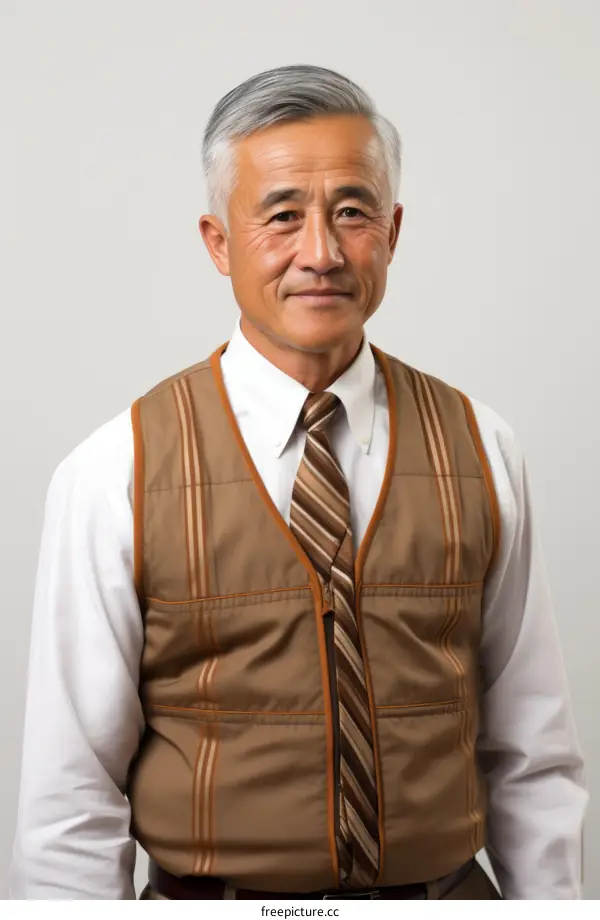 Portrait of a Japanese businessman