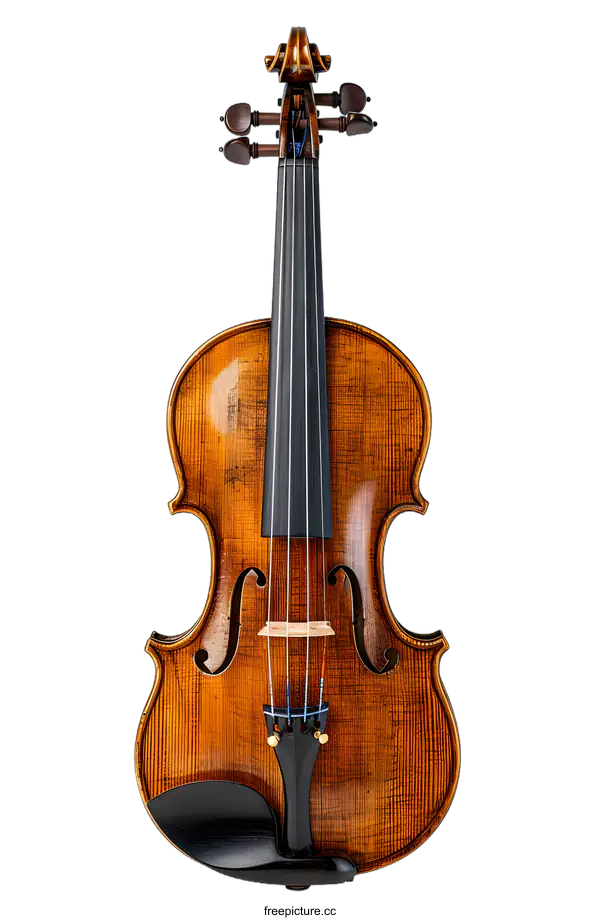 [Transparent Background PNG]violin front view