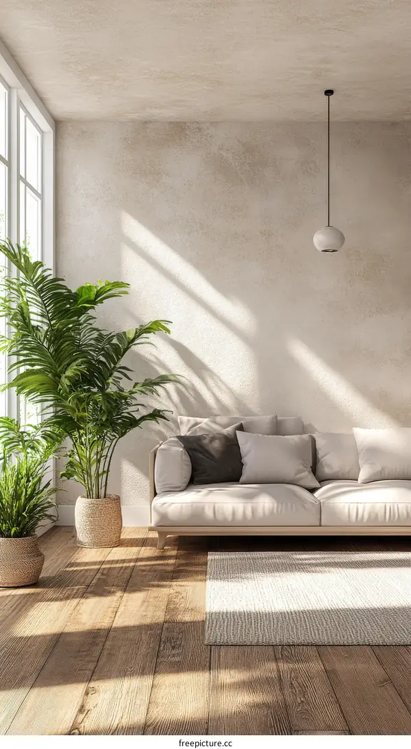 Modern Minimalist Living Room Interior Design