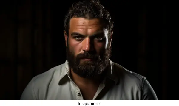 Portrait of a Bearded Man