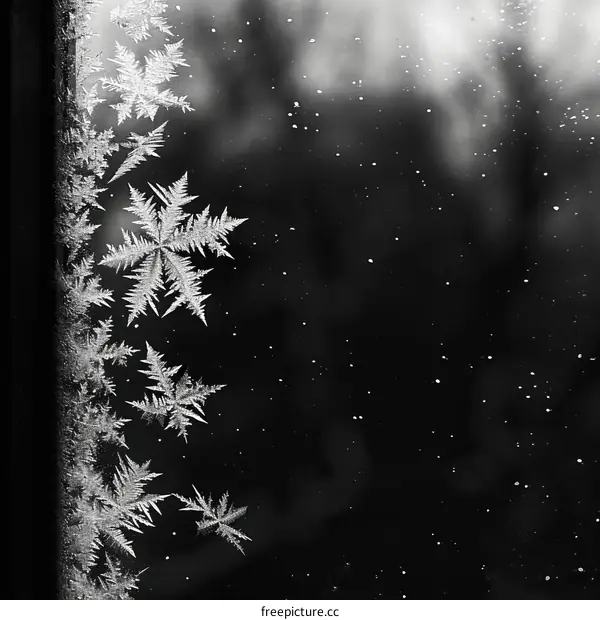 Frost Patterns on a Window