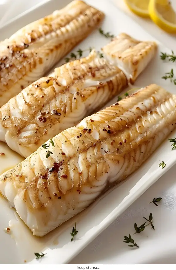 Delicious Pan Seared Fish Fillets