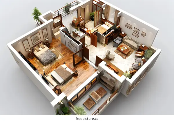 Interior Design的效果图