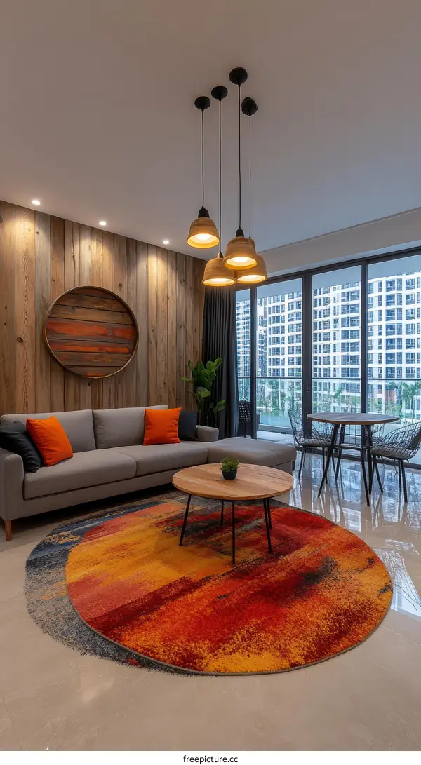 Modern Cozy Living Room Interior Design