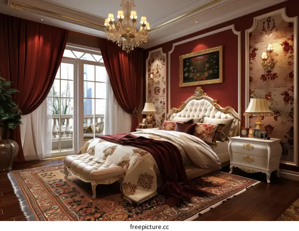 Luxury Classic Bedroom Interior Design