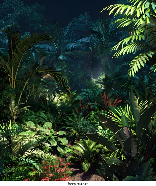 Tropical Rainforest Night