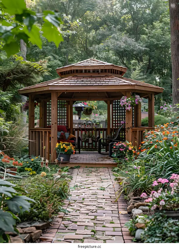 Peaceful Garden Gazebo