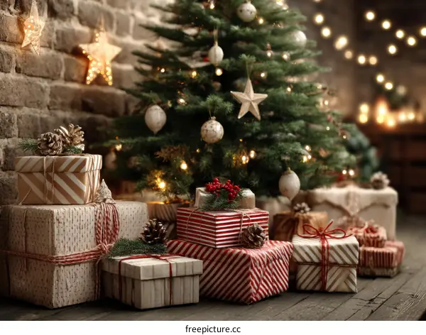Christmas Gifts Under the Christmas Tree
