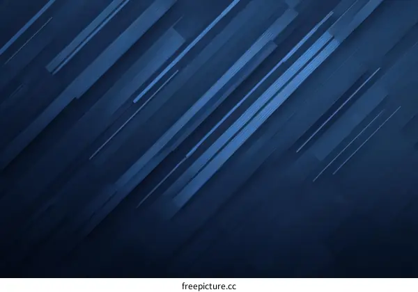 Abstract Dark Blue Geometric Lines Background Design