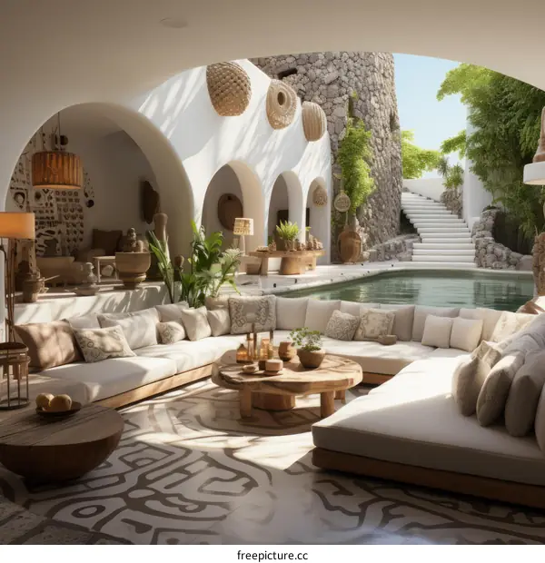 Mediterranean Villa Interior Design: Luxury & Contemporary
