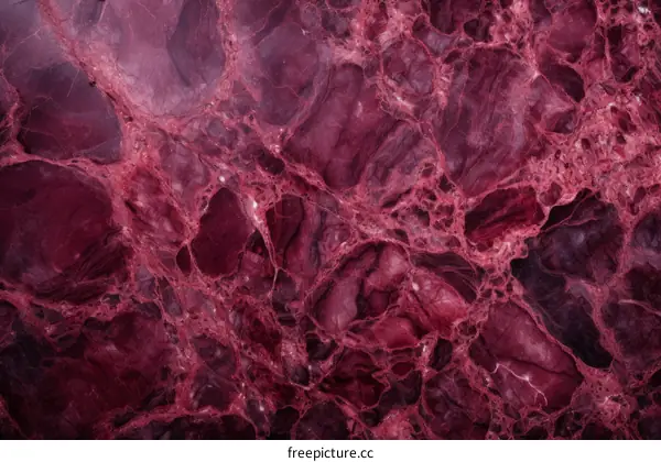 Red marble texture background
