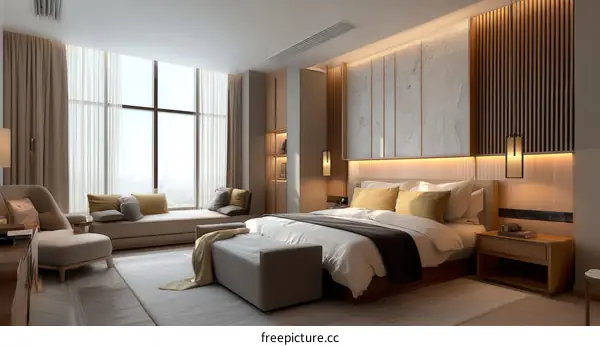 Modern Elegant Bedroom Interior Design