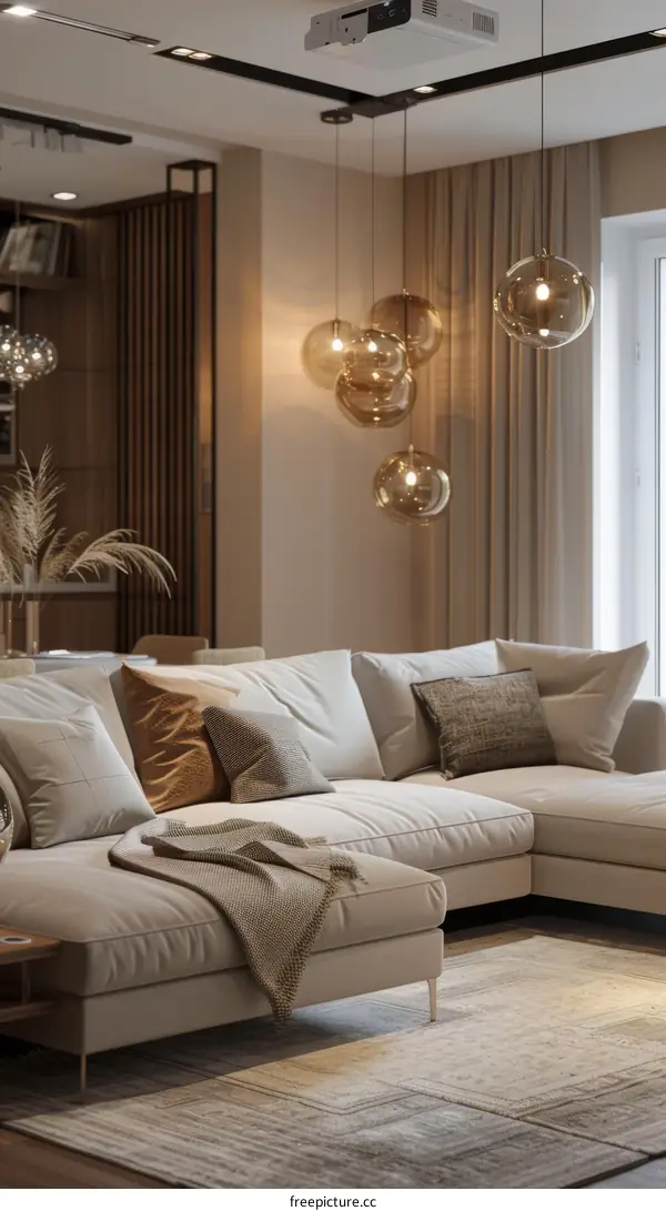 Stunning Modern Living Room Interior Design with Stylish Furniture and Decor