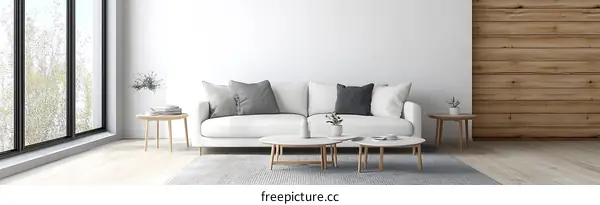 Modern Minimalist Living Room Interior Design