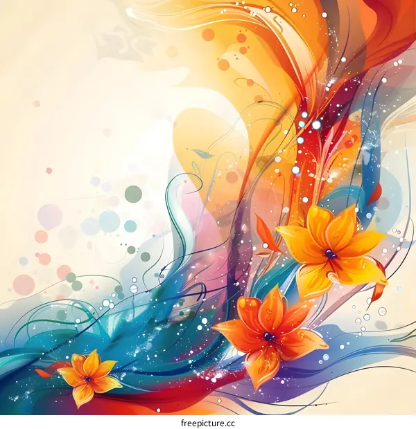 Flowers and Water Dance