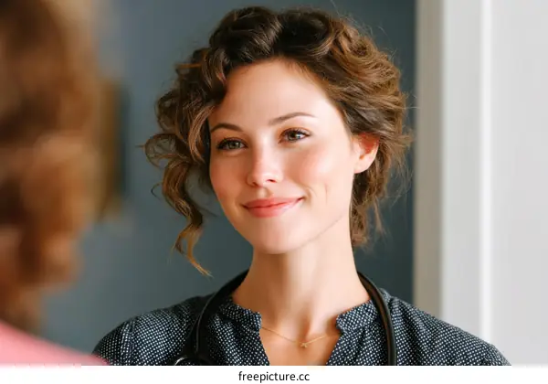 Friendly Female Doctor Portrait