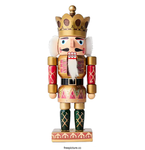 [Transparent Background PNG]Traditional Christmas Nutcracker Toy Decor