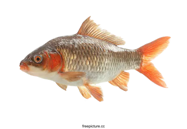 [Transparent Background PNG]Close-up Image of a Carp Fish