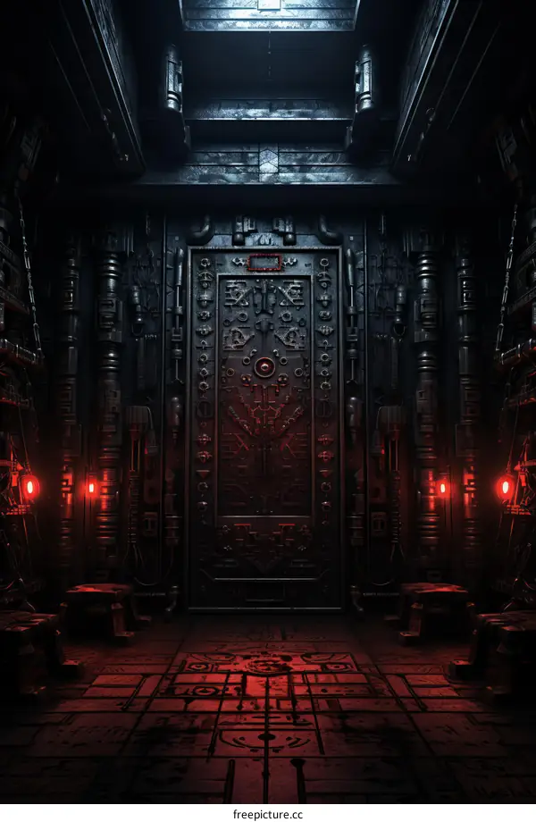 Futuristic Sci-Fi Doorway