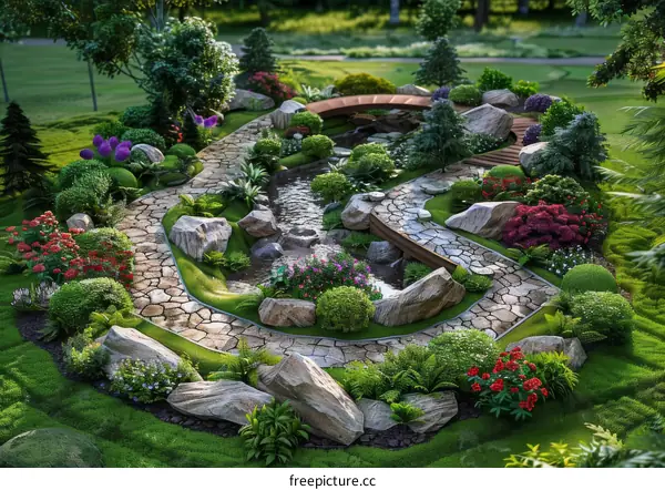 Tranquil Garden Landscape Design