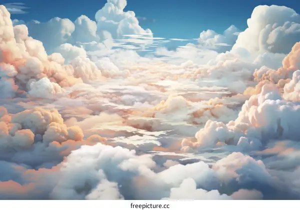 A Vast Expanse of Serene Clouds